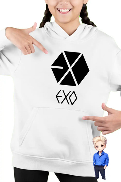 OEM Hanorac Copii Fete EXO Kpop Merch