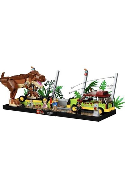LEGO 76956 مكعبات بناء لعبة تي ريكس من جوراسيك بارك