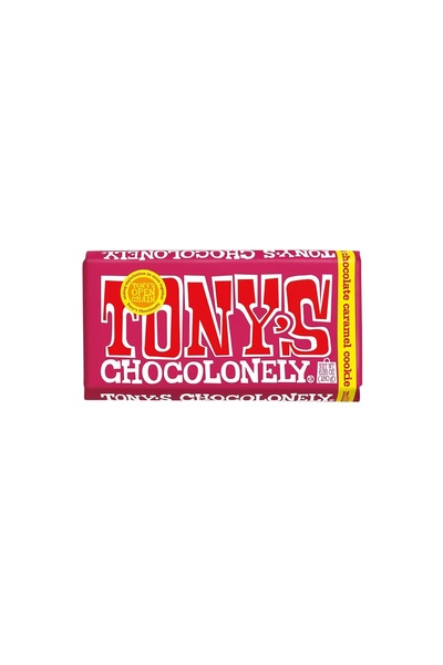 Tony's Chocolonely Tony’s Chocolonely Karamel Kurabiye Parçalı Çikolata 180 Gr