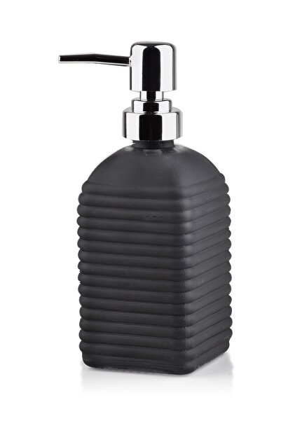 MONDEX Dozator de săpun din sticlă BATHLAB by KYLE 19x7.8 cm Negru 1 buc.
