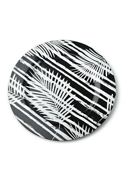 MONDEX Suport decorativ de masă din plastic, alb, 33x33x2 cm, 1 buc.