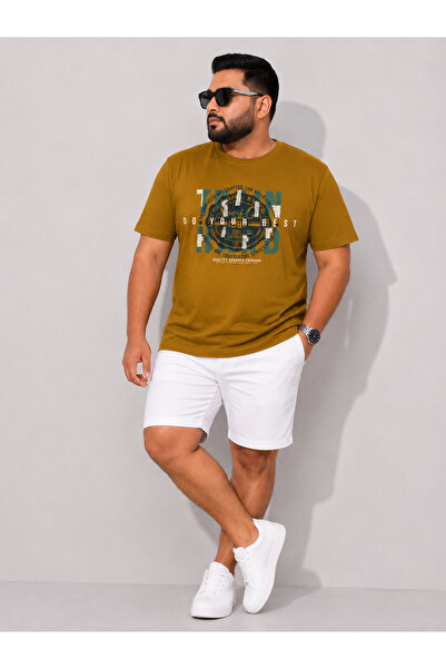 ANNEX Tricou pentru bărbați, mărime mare, din bumbac, cu croială confortabilă...