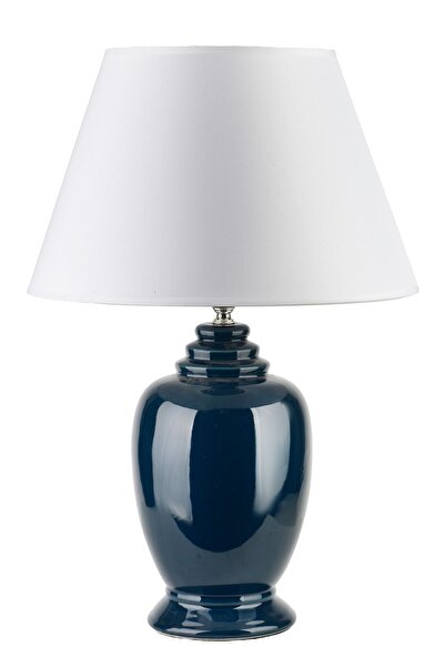 MONDEX Lampă de masă ceramică LETI 17x34.5x52.5 cm Gri 1 buc.
