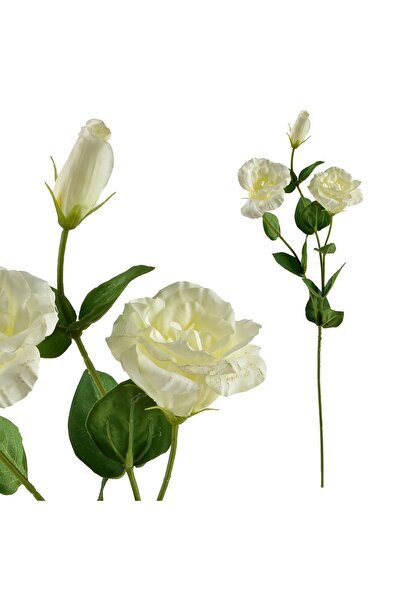 MONDEX Tulpina de floare artificială Prima Viridis Eustoma 70 cm 1 buc.