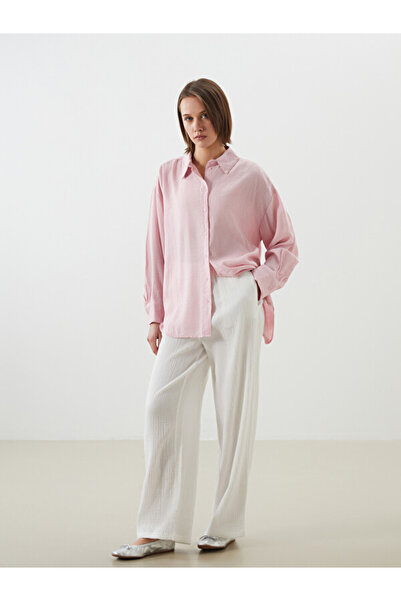 LC Waikiki I Beli Corded Textured Women's Trousers from Freezen Store