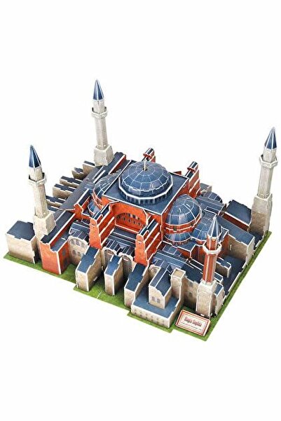 abnturk Tarihi Ayasofya Cami 225 Parça 3D Puzzle Model Ölçüleri: 17x31x23 cm