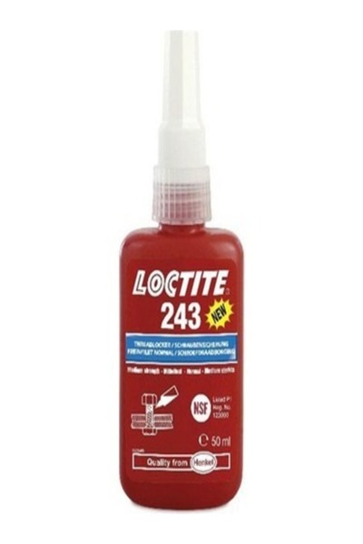 LOCTİTE 243 VİDA SABİTLEYİCİ ORTA MUKAVEMET 50 ML