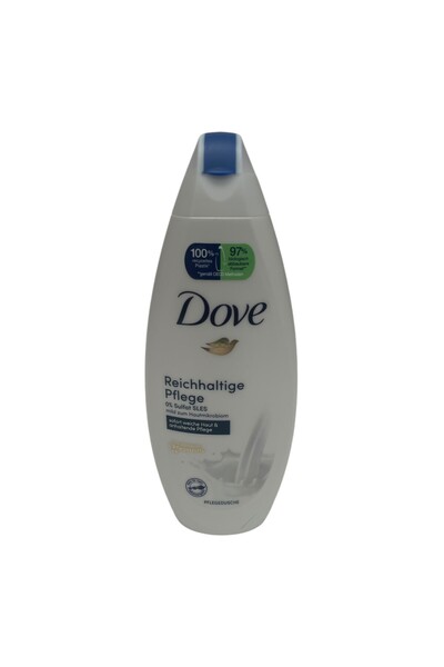 Dove Gel de Duș 225 ml, Reichhaltige Pflege, 0% sulfat