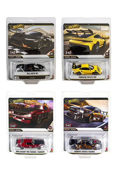 HOT WHEELS Premium 1:43 HMD41 4'lü Set