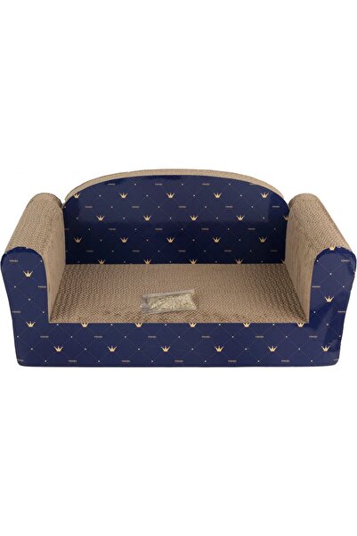 Pawise Royale Covoraș zgârietor pentru pisici, tip canapea, cu catnip