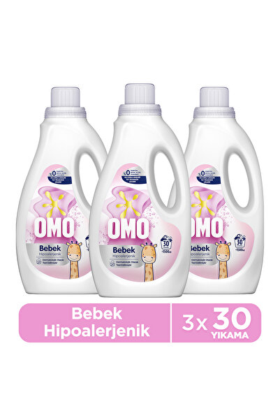 Omo Bebek Sıvı Deterjan 1500 ml x3