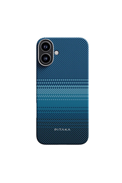 PITAKA Husă MagEZ 5 din fibră de aramidă pentru iPhone 16 - Moonrise