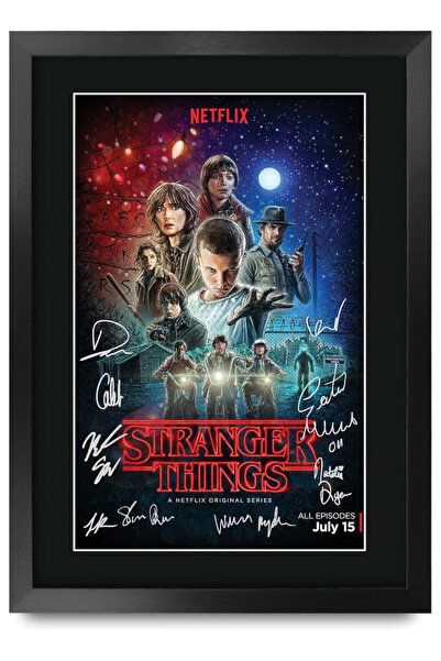 HWC Trading Stranger Things 16 x 12 inch Gifts Printed Signed Autograph Pictu...
