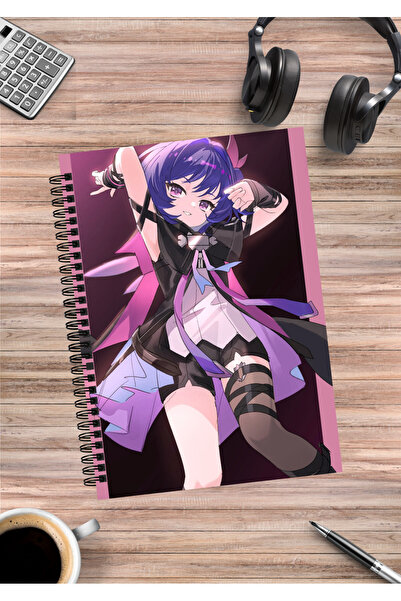 mertfigur Caiet spiralat Genshin Impact Anime A5 (50 de coli)