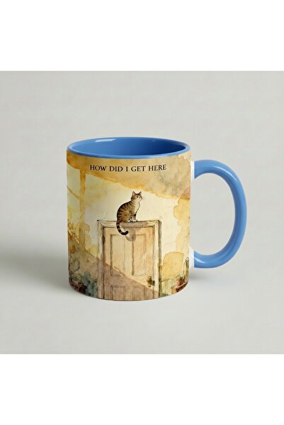 Petgifts Cana Cadou Personalizat Amuzanta Cu Mesaj How Did I Get Here - Ceram...