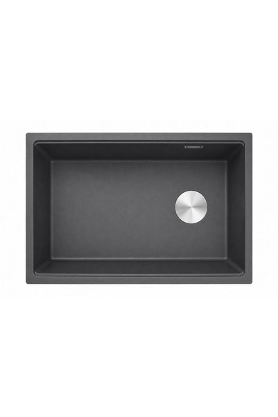 Radinavico Chiuvetă de Bucătărie Premium, Monocuvă, Montaj sub Blat sau pe Blat, 75x45x21 cm