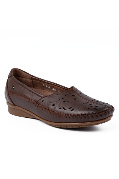 Forelli 51308 Genuine Leather Anatomical Women's Shoes