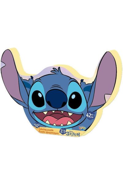 Luna Toys Παζλ Disney Stitch 48 τεμάχια. σε κουτιάστικη βελονιά