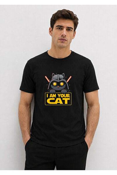 örses Tricou unisex premium cu imprimeu „I Am Your Cat” – Imprimare de calita...