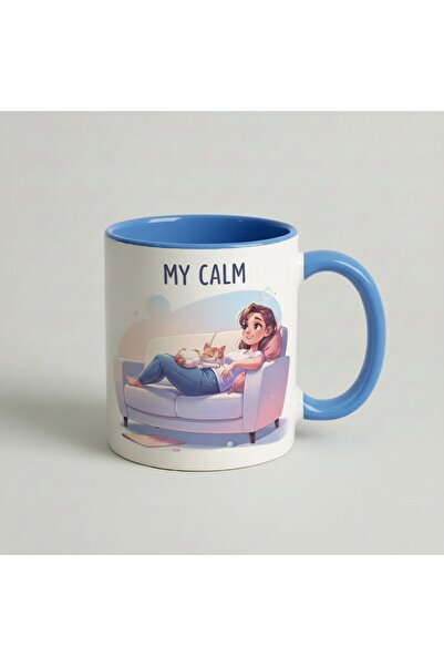 Petgifts Cana Cadou Personalizat Amuzanta Cu Mesaj My Calm - Ceramica 330 Ml