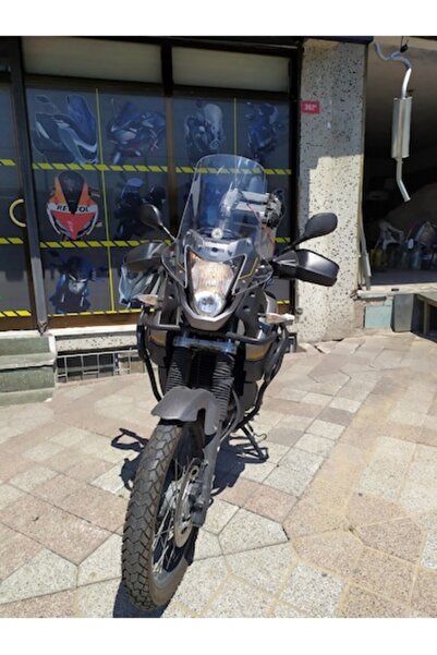 ZEUS MOTOR 2011-2016 Yamaha XTZ 660Z Tenere Uyumlu Uzun Ön Cam Şeffaf
