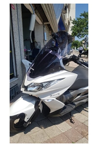 ZEUS MOTOR 2014-2015 Kawasaki J 300 Uyumlu Uzun Ön Cam