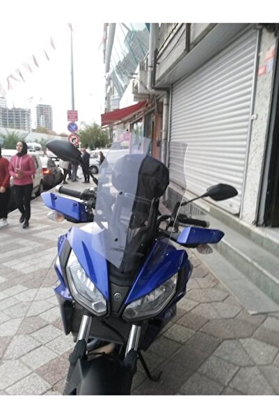 ZEUS MOTOR 2016-2019 Yamaha Tracer 700 Uyumlu Uzun Ön Cam Açık Füme