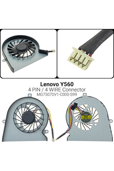 LENOVO Ανταλλακτικός ανεμιστήρας φορητού υπολογιστή για Y560