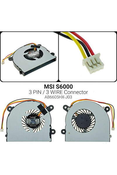 MSI Ανταλλακτικός ανεμιστήρας φορητού υπολογιστή για S6000