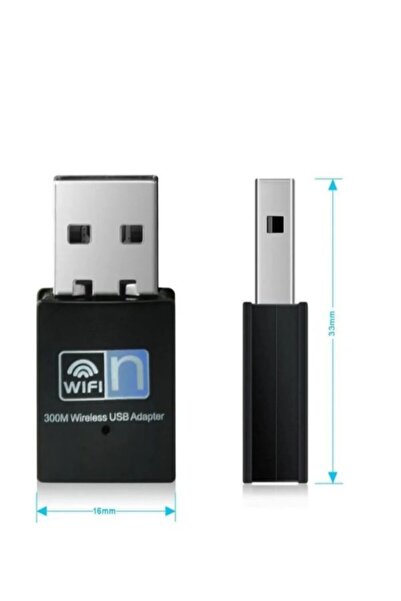 KRL 300Mbps Wireless Usb Wifi Adaptör Dongle Network Lan Aparatı