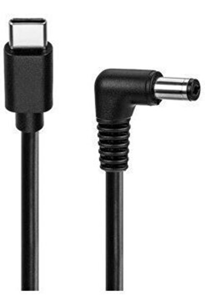 goobay Καλώδιο Τροφοδοσίας USB-C DC 78971 5.5x2.1mm 0.5m Μαύρο