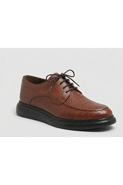 Growish Gd0120 Genuine Perforated Leather Laced Lightweight Poly Sole Casual ...