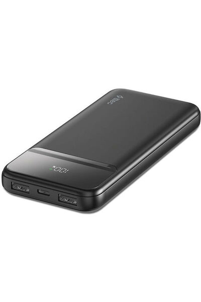 Ttec Επαναφορτιζόμενο Power Bank LCD 10000mAh 20W με 2 θύρες εξόδου USB-A και...