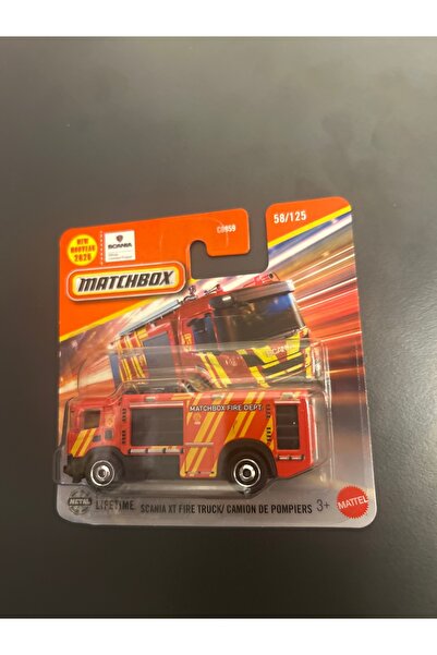 HOT WHEELS MATCHBOX SCANİA XT TRUCK CAMİON POMPİERS (itfaiye)