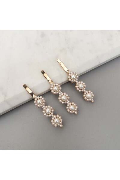 MOONGLOW ACCESSORIES Pack de agrafe de par cu perle