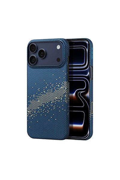 PITAKA StarPeak MagEz 7 iPhone 17 Pro Max Case, Ultra-Slim Milky Way Galaxy