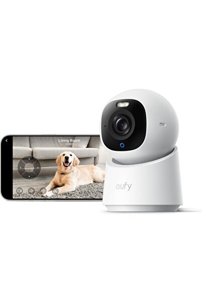 eufy Cameră de securitate de interior E30 4K cu 360 de grade °   Urmărire AI,...