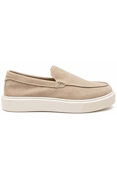 Lufian 111230309 Zayn Sneaker Erkek Deri Ayakkabı BEJ