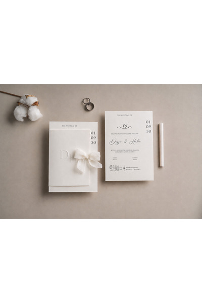 TABLOZADEE DAVETİYE Düğün Davetiyesi / Nişan Davetiyesi / Nikah Davetiyesi / ...