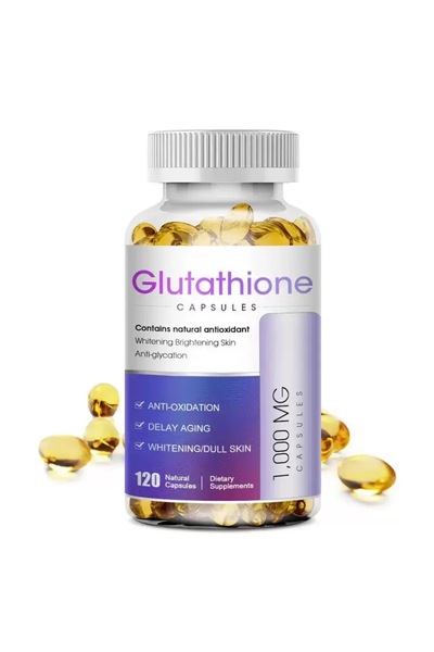 DPO Glutathione 1000mg softgels, powerful antioxidant & anti-glycation formul...