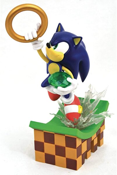 Diamond Select Toys Sonic PVC Figure from Gallery Collection by Diamond Selec...