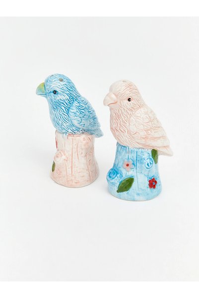 LC Waikiki Lcw Home Salt and Pepper Shakers with Mixed Bird Figures