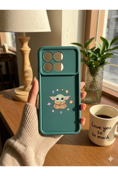 MMP SHOP Xiaomi Poco X6 Pro Compatible Patterned Premium Phone Case with Came...