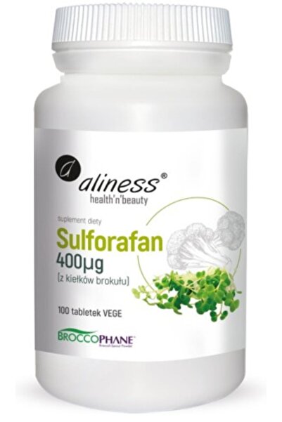Aliness Sulforafan 400µg 100 comprimate