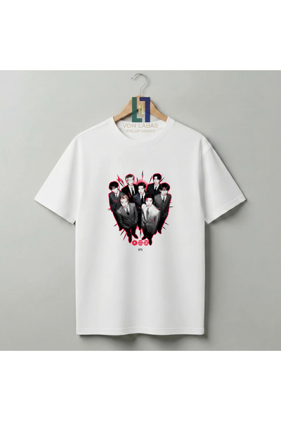 Grafftee Clothing K-Pop Culture Mix Special Series Design Printed Premium Cot...