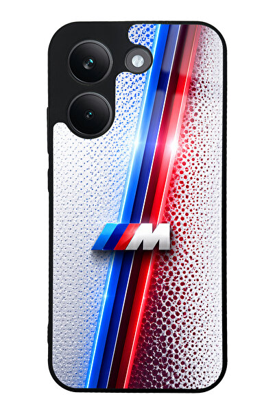 Spoyi Xiaomi Poco X8 Pro White M2 Tasarımlı Glossy Telefon Kılıfı