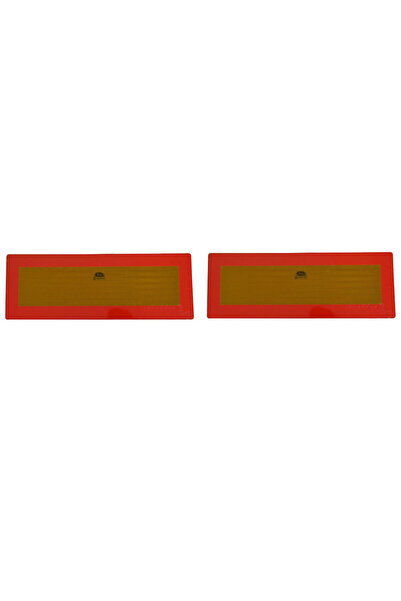 RapidAuto Placa reflectorizanta camioane 565x200mm, din aluminiu, galben refl...