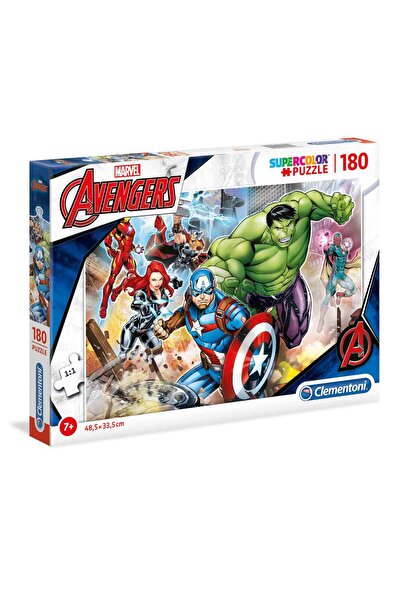 CLEMENTONI Παιδικό Παζλ Super Color The Avengers 180 τμχ