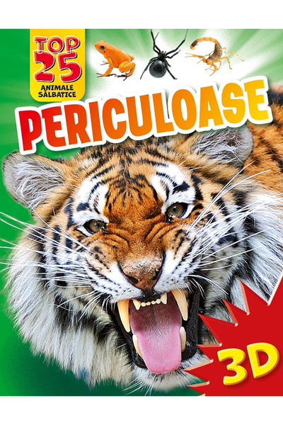 Editura Kreativ Cele mai bune 25 de animale sălbatice, - Editura Kreativ