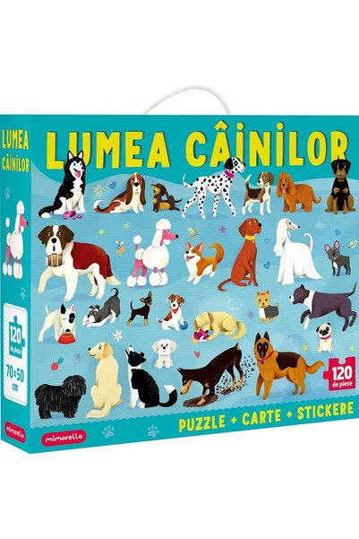 Mimorello Puzzle - Lumea Câinilor, - Editura